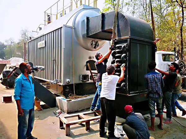  6Ton/h Coal fired boiler in Africa